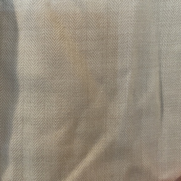 Vintage cream wool Armani pants, Sz 4 - Picture 2 of 5